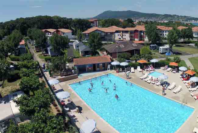 location camping hendaye